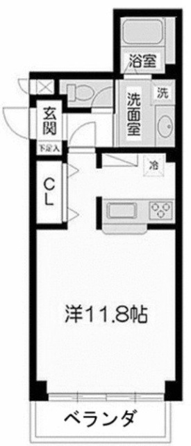 メゾン石渡101 間取り図