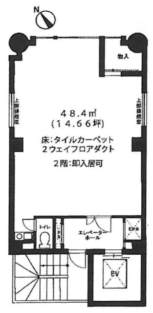 東和渋谷ビル2F 間取り図