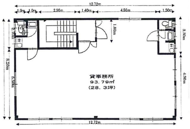 中台ビル3F 間取り図