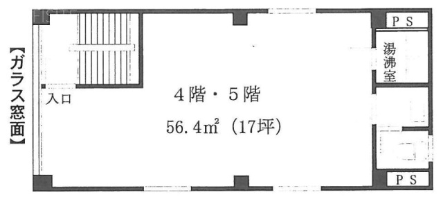 さんらくビル4F~5F 間取り図