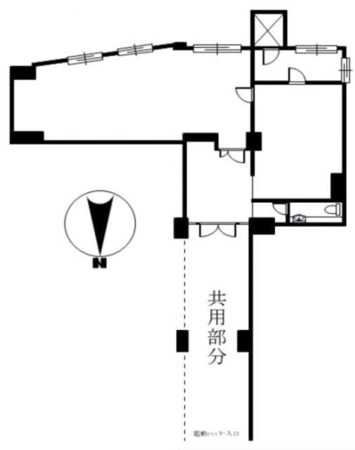 泉マンション1F 間取り図
