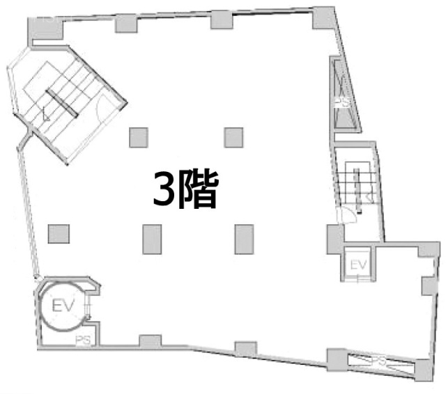威辺利亜(イベリア)ビル3F 間取り図