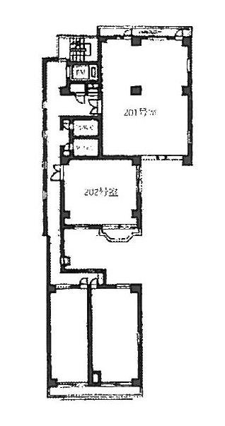 エース柳橋ビル201 間取り図