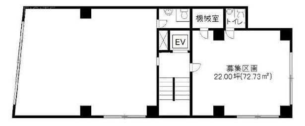 麹町秋山ビル5F 間取り図