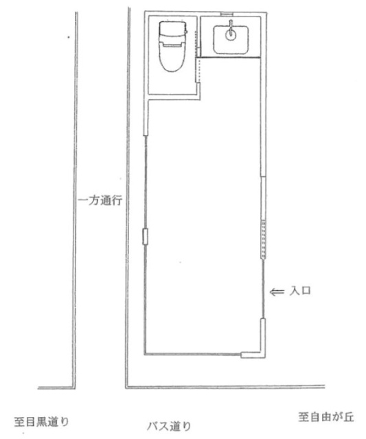 自由が丘グリーンヒルビル101 間取り図
