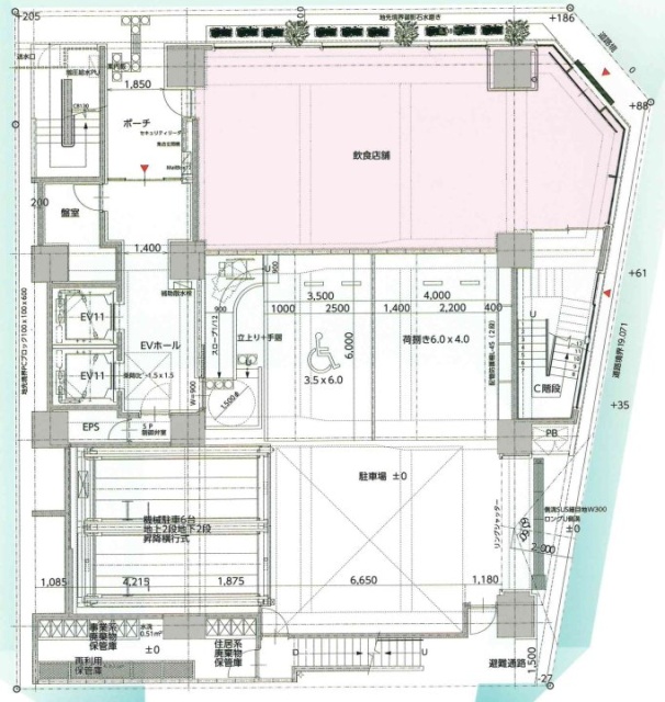 内神田渋谷ビル1F 間取り図