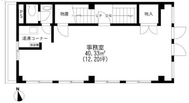 青木ビル2F 間取り図