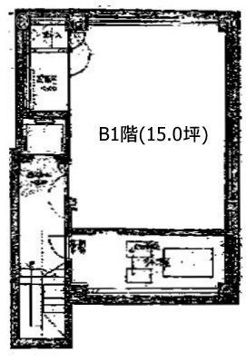 YMビルB1F 間取り図