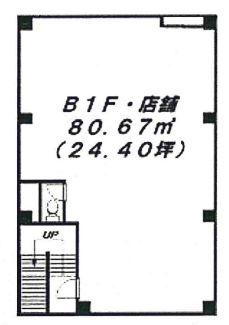 アヴァンビルB1F 間取り図