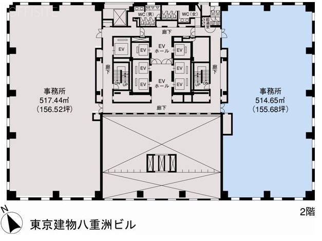 東京建物八重洲ビル東 間取り図