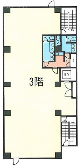 BOXRAKIBA(ボクサールアキバ)3F 間取り図