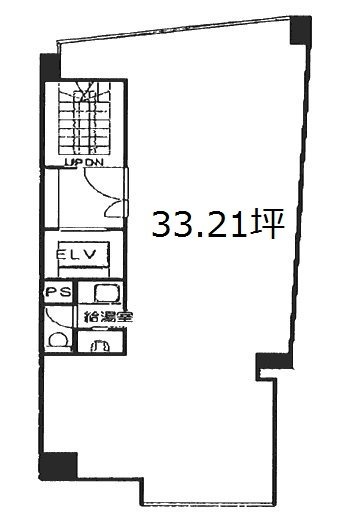 目白コアビル4F 間取り図