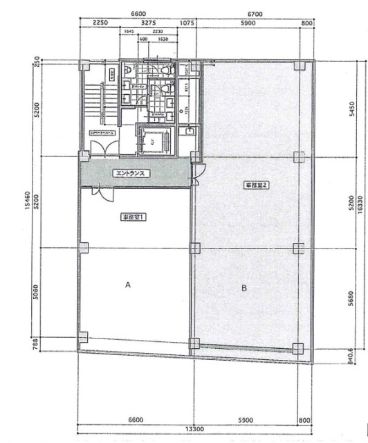 イマスHKビルB 間取り図