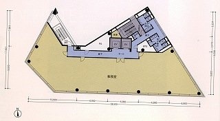 品川インターシティフロント7F 間取り図