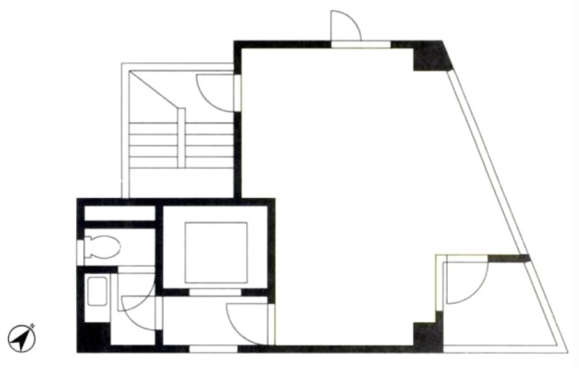 銀座ユリカビル4F 間取り図