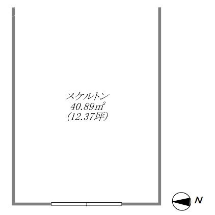 丸清ビルE 間取り図