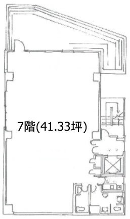 五反田東幸ビル7F 間取り図