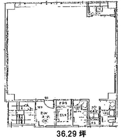 スギコビル2F 間取り図
