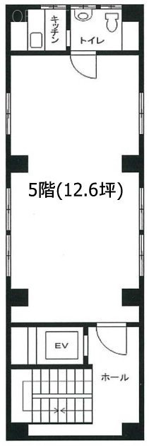 東洋ビル5F 間取り図