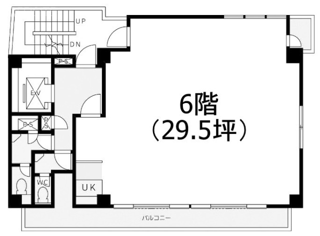 DKサン6F 間取り図