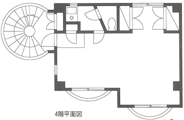 麻布台星野ビル4F 間取り図