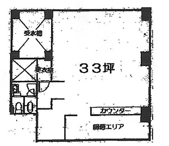 中野第3ビルB1F 間取り図
