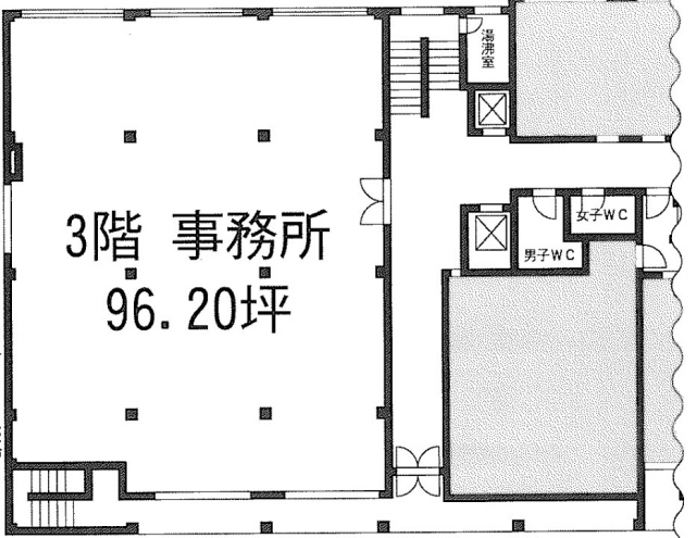 水道橋西口会館301 間取り図