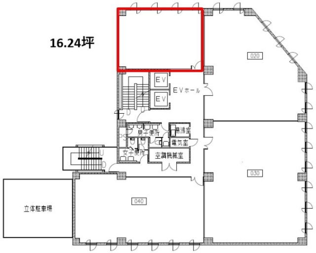 千葉大同生命ビル3F 間取り図