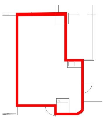 イトーピア神田共同ビル1F 間取り図