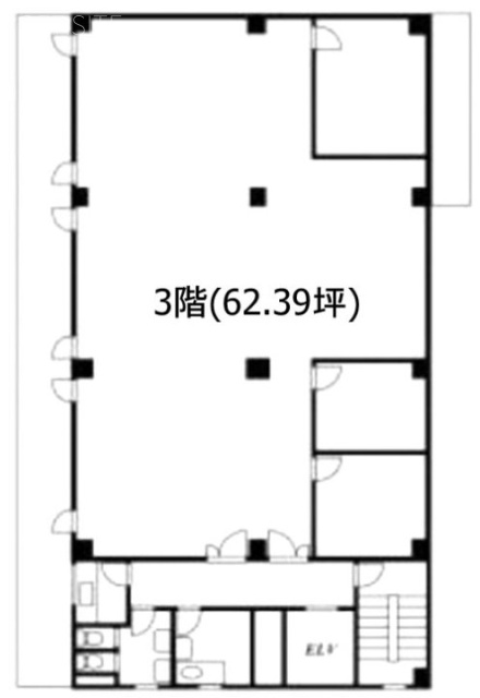 カールツァイス新宿別館3F 間取り図