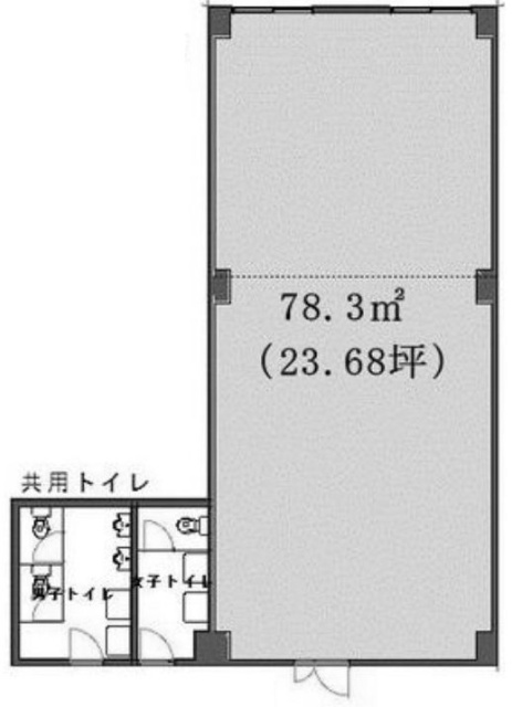 白金三五ビル301 間取り図