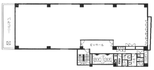 新宿第7葉山ビル7F 間取り図