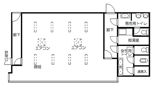 原田ビル301 間取り図