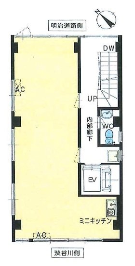 住報渋谷ビル6F 間取り図