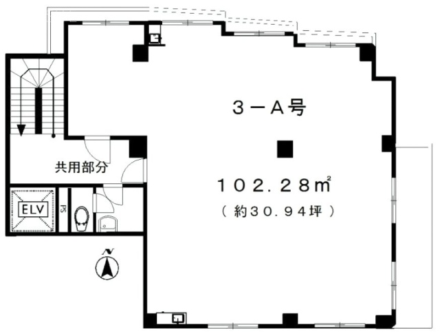 西川徹ビルA 間取り図