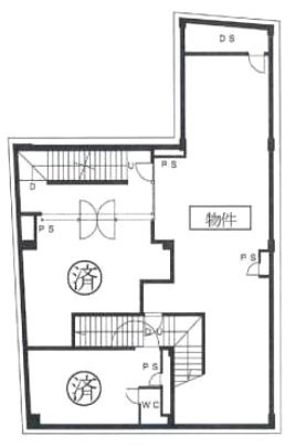 東京第31ビルB1F 間取り図