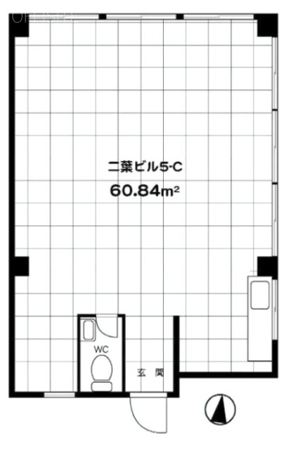 二葉ビルC 間取り図