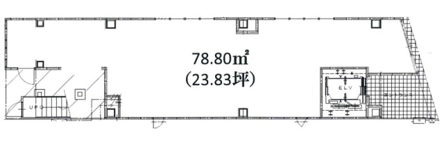 A・IビルURAYASU1F 間取り図