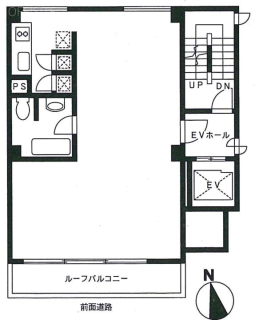 パシフィック青山4F 間取り図
