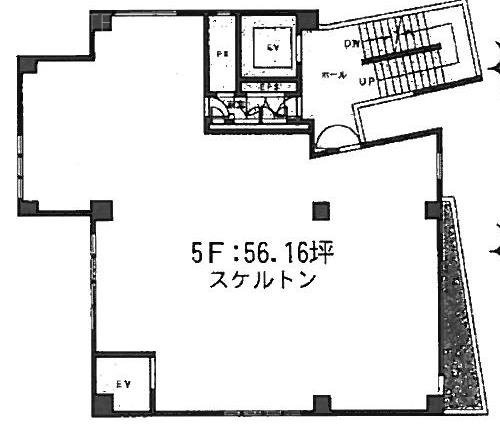 宝丹ビル5F 間取り図
