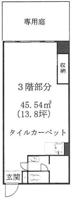 秀和桜丘レジデンスビル3F 間取り図