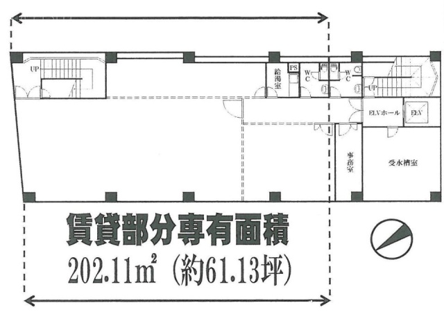 第一銀座ビルB1F 間取り図