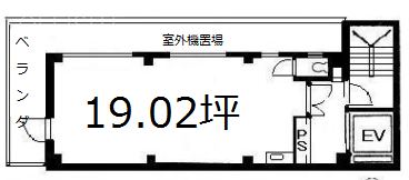 パンセ秋葉原7F 間取り図