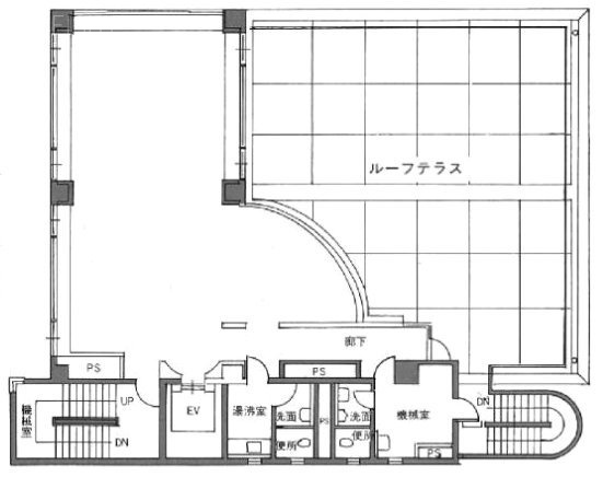 金鵄(キンシ)ビル8F 間取り図