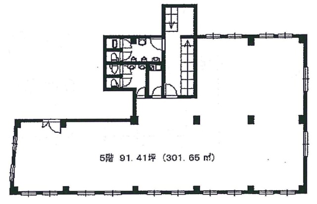六興ビル5F 間取り図