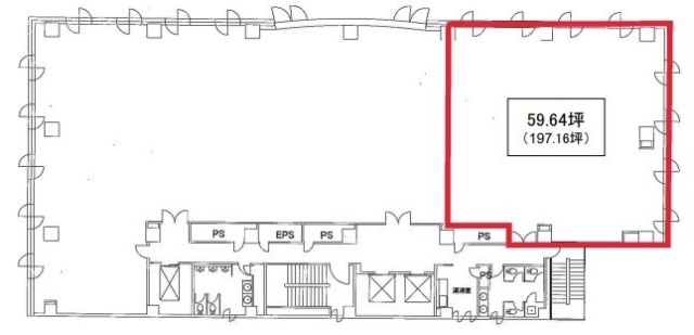 エクセレント大宮ビル7F 間取り図