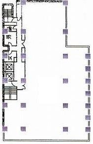 共同ビル一番町401 間取り図