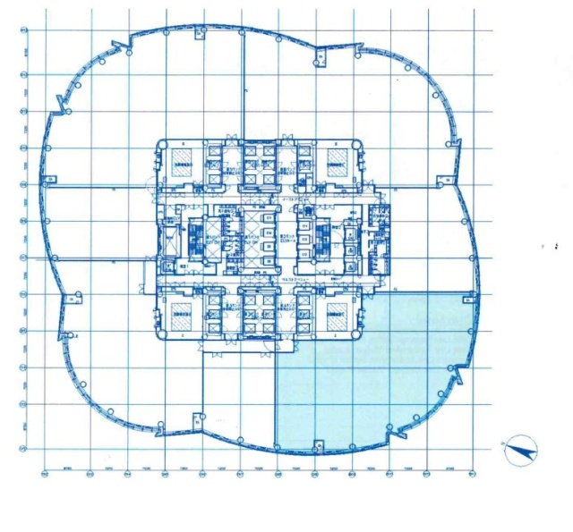 六本木ヒルズ森タワー15F 間取り図