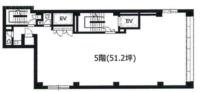 伊藤ビル5F 間取り図