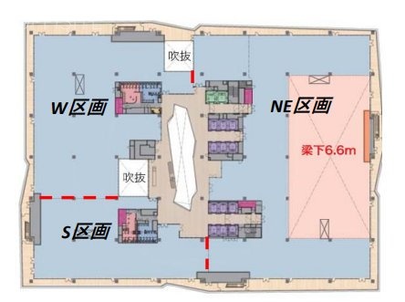 メブクス豊洲S 間取り図